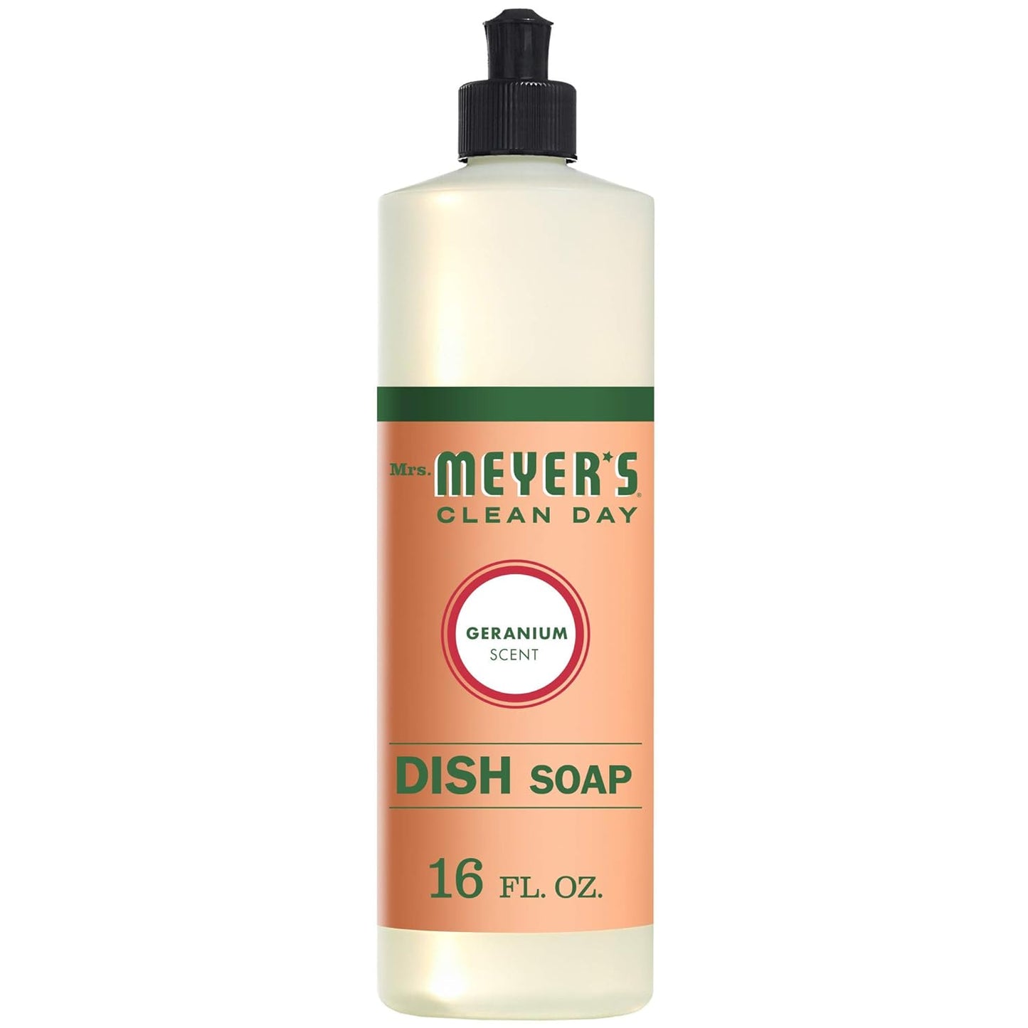 Mrs. Meyer's Liquid Dish Soap Geranium, 16 OZ