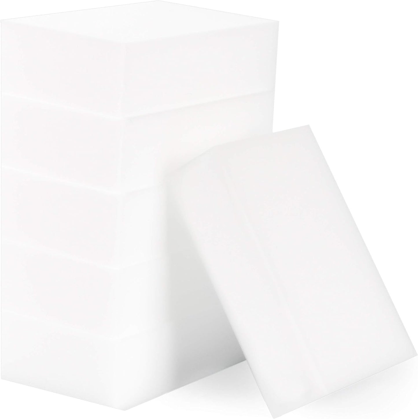 LTWHOME Jumbo Magic Cleaning Eraser Sponge Melamine Foam 4.35 x 2.72"x 1.18"(Pack of 50)