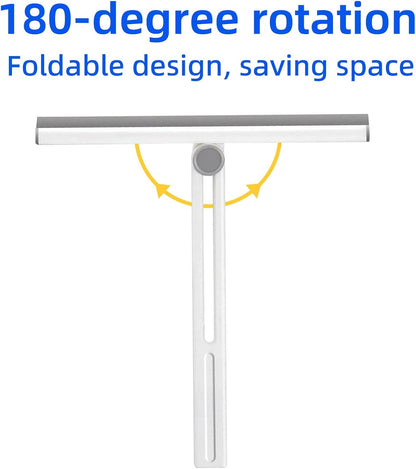 Small Squeegee,Shower Squeegee for Glass Doors,Bathroom Squeegee for Shower Glass,Window Cleaning