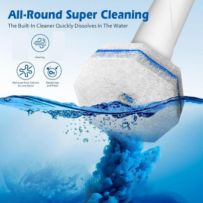 50PCS Upgraded Refills for Disposable Wand Heads Most Refills for Toilet and Bathroom Cleaning