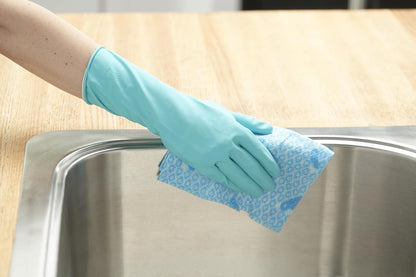 Mr. Clean Large Reusable Latex Gloves, 2 Color, 2 Pairs