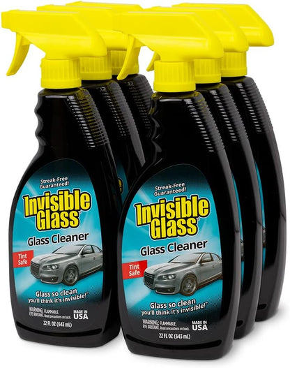 Invisible Glass 92164 Premium Glass Cleaner Spray for Car Windshields and Windows, Automotive and Home Window Cleaner, Streak-Free, Ammonia-Free, Tint-Safe – 22 fl oz