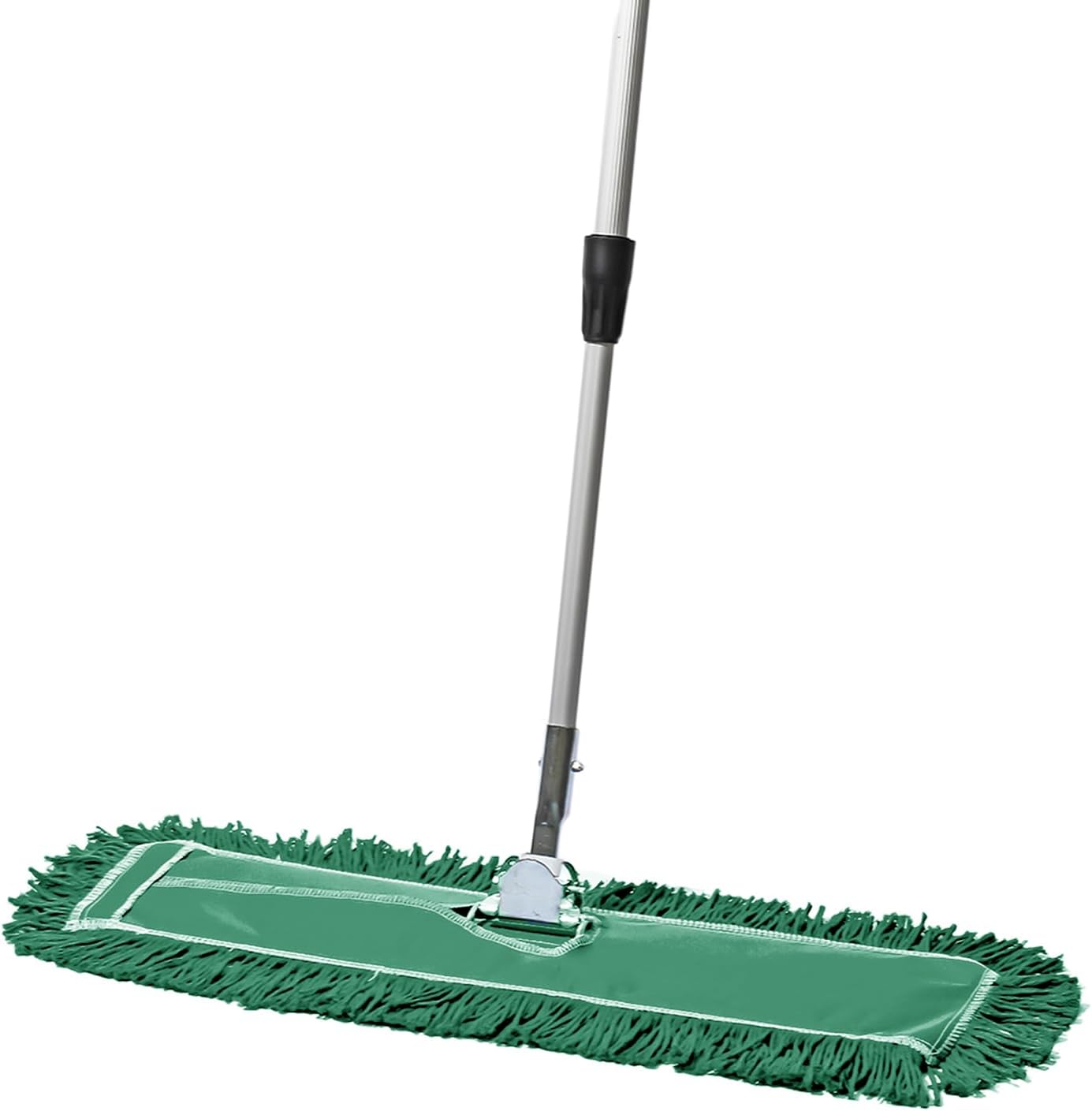 48 Inch Blue Commercial Dust Mop & Floor Sweeper with Extendable Handle – Mop for Hardwood, Tile, and Concrete Floor Cleaning
