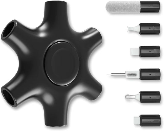 Tassmpitor for iPhone Cleaning Kit Port Cleaner, Repair and Restore Tool for iPad Pro Watch Cell Phone Charging Port, Lightning Charger Cables Speaker Airpod Cleaning Putty Dust for All Devices