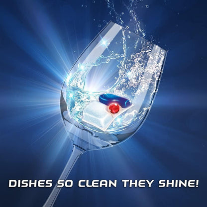 Set: Finish - Quantum - 82ct - Dishwasher Detergent - Powerball - Ultimate Clean & Shine - Dishwashing Tablets - Dish Tabs & Finish Jet-dry, Rinse Agent, Ounce Blue 32 Fl Oz