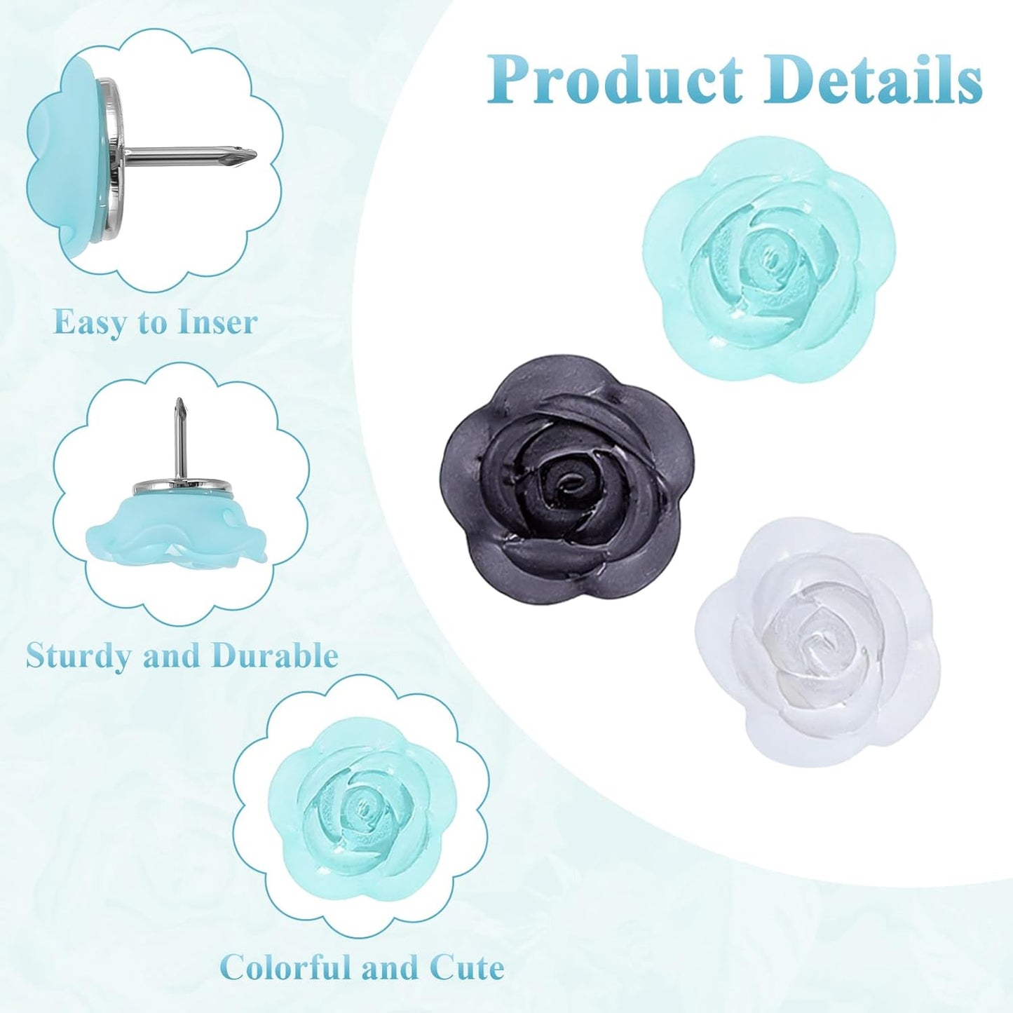 TAILI Sponge Holder with Strong Suction Cup, Dish Sponge Caddy Inside Sink Removable, Rustproof Aluminum for Sponges, Brushes, Stoppers and Scrapers - Black