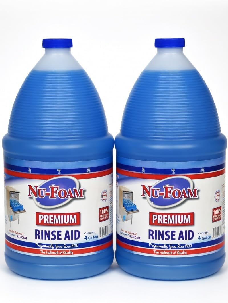 Nu-Foam Premium Rinse Aid - 1 Gallon