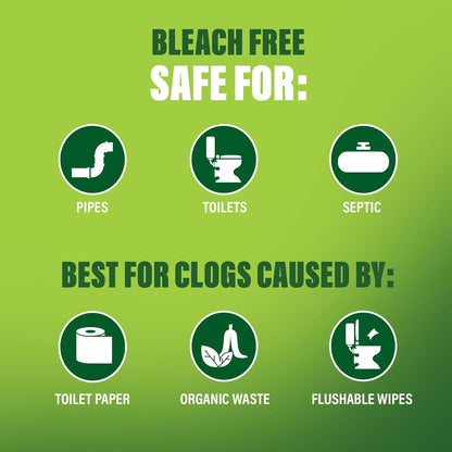 Green Gobbler Liquid Toilet Plunger | Clog Remover | Safe for Toilets and Septic