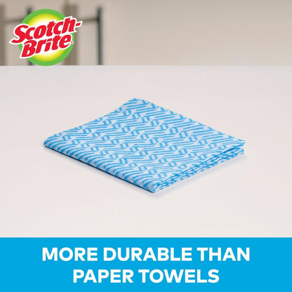 Scotch-Brite Stay Clean Scrubbing Dish Cloths, Rinses Clean and Dries Quick, 2 Non-Scratch Dish Cloths