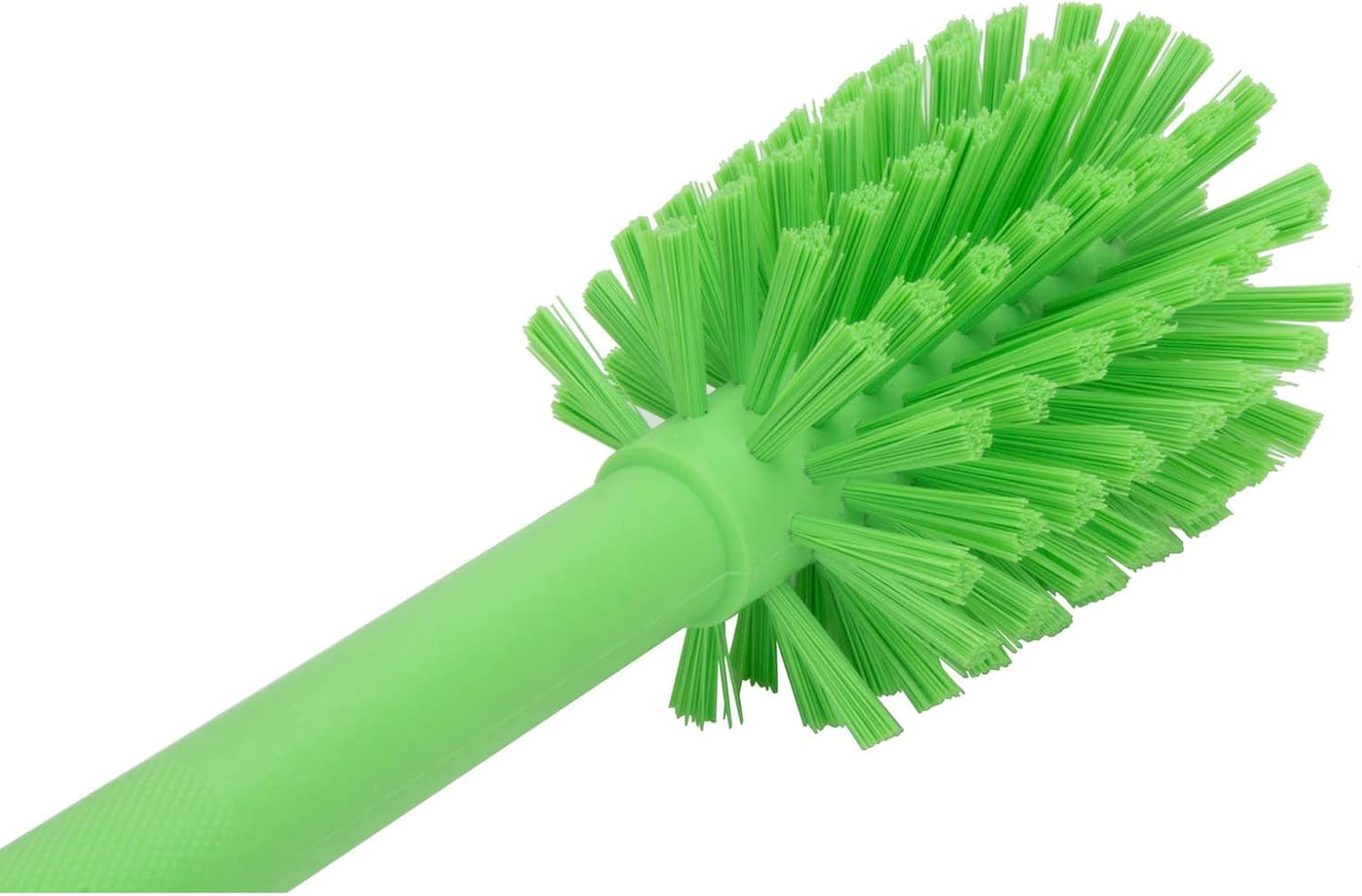 SPARTA Large Water Bottle Brush Ideal for Wide-Mouth Jars, Bottles and Tumblers, Dishwashing Tool with Handle for Home and Commercial Kitchens, Plastic, 12 Inches, White