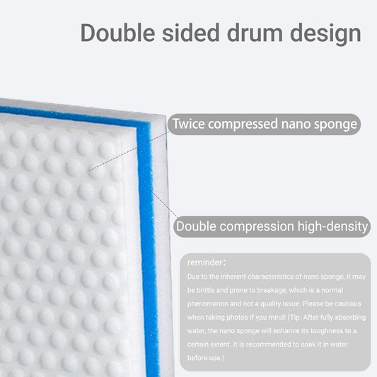 Extra Durable Eraser Sponge, Premium Melamine Cleaning Sponges,Household Cleaning Supplies Kitchen Dish Sponges Multi Purpose Cleaner, Bathroom, Shower, Shoe, Car, Window, Wall Cleaner