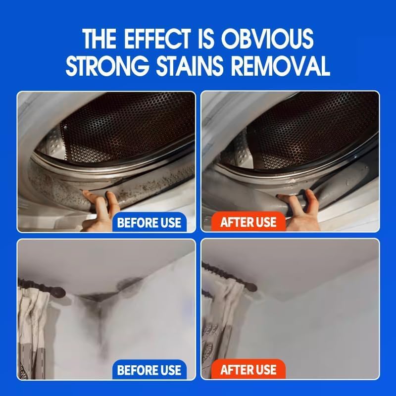 Highly Effective Removal Spray,Wall Cleaner Spray-Bathroom Foam Cleaner for Shower,Tile,Fabric,Bathrooms,Kitchens