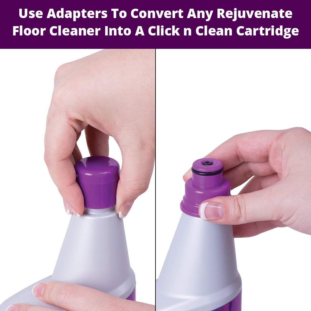 Rejuvenate Click N Clean Multi-Surface Spray Mop All-In-One Kit Cleans And Revitalizes Floors