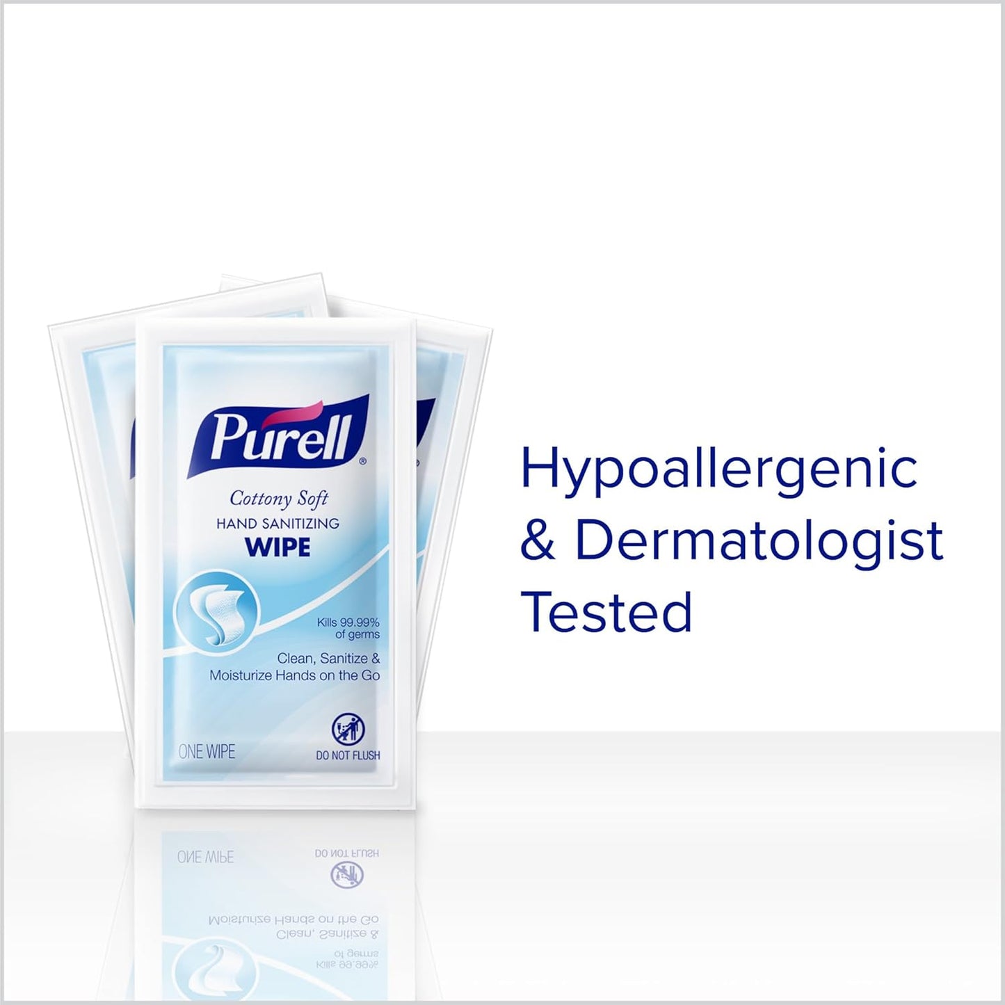 Purell Hand Sanitizing Wipes, Alcohol Formula, Fragrance Free, 300 Count Individually Wrapped Hand Wipes - 9020-06-EC