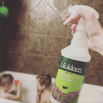 Biokleen Bac-Out Bathroom Cleaner - 32 Ounce -Eco-Friendly, Non-Toxic, Plant-Based, No Artificial Fragrance, Colors or Preservatives