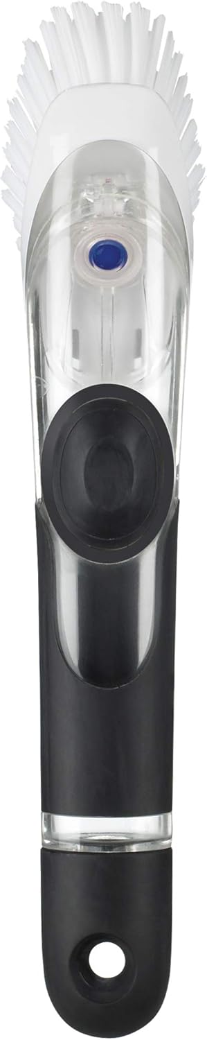 OXO Good Grips Soap Dispensing Dish Brush Refills, 2 Pack, White, Nylon Bristles