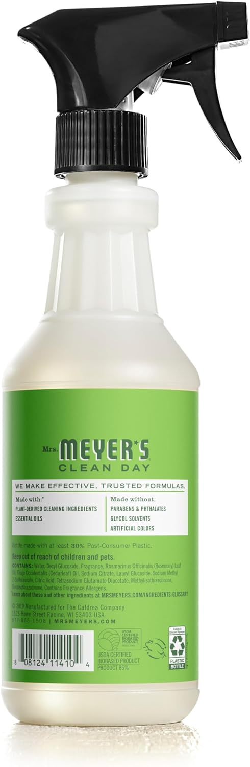 MRS. MEYER'S CLEAN DAY Multi-Surface Everyday Cleaner, Dandelion Scent, 16 Fl Oz Bottle