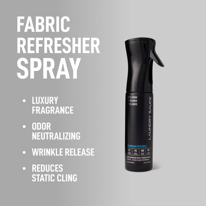 Laundry Sauce Fabric Refresher Spray Italian Bergamot, Odor-Fighting Fabric Refresher, Fragrance and Laundry Scent, 9.8 fl oz