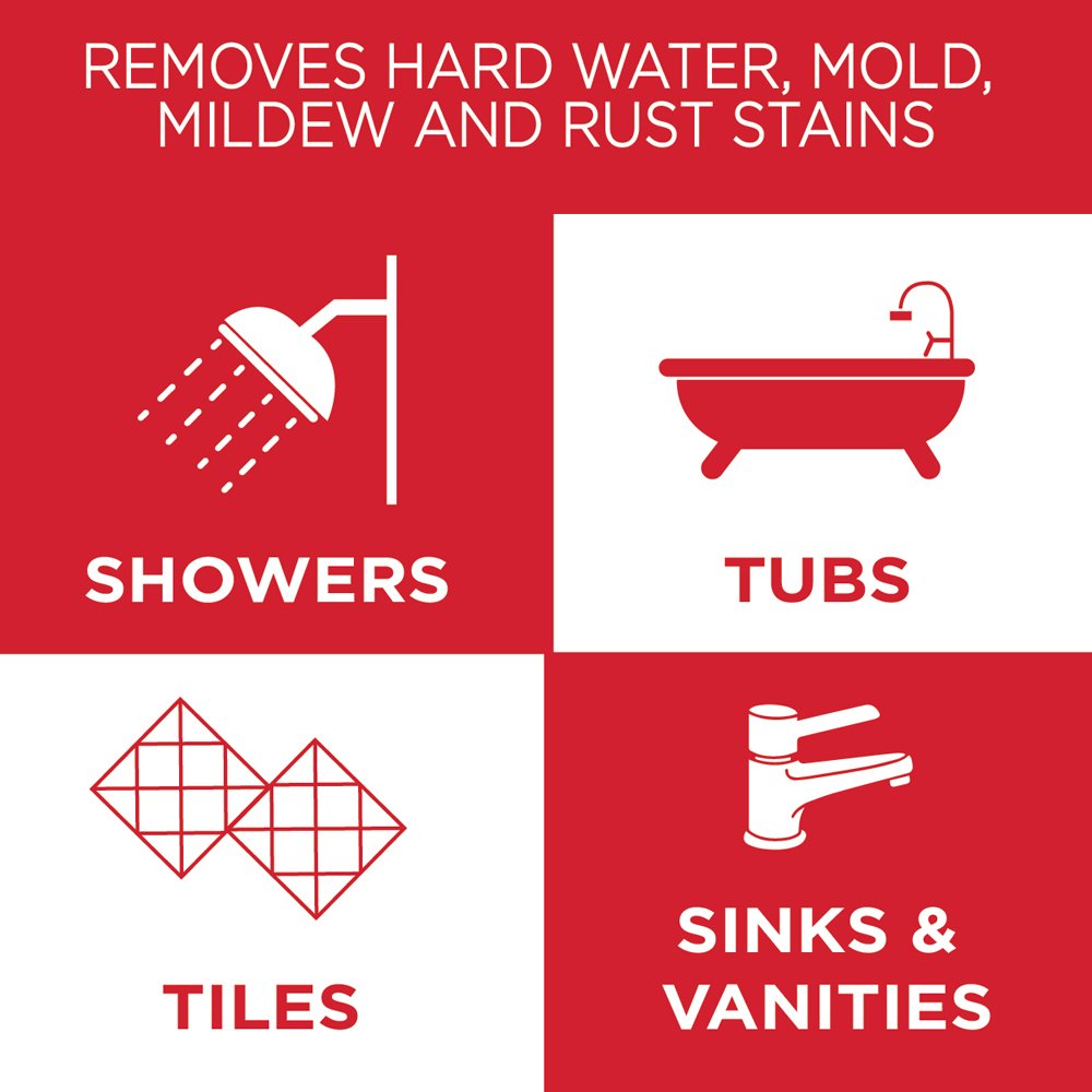 Magic Shower Glass & Mirror Cleaner, 28 Fluid Ounce (Packaging May Vary)