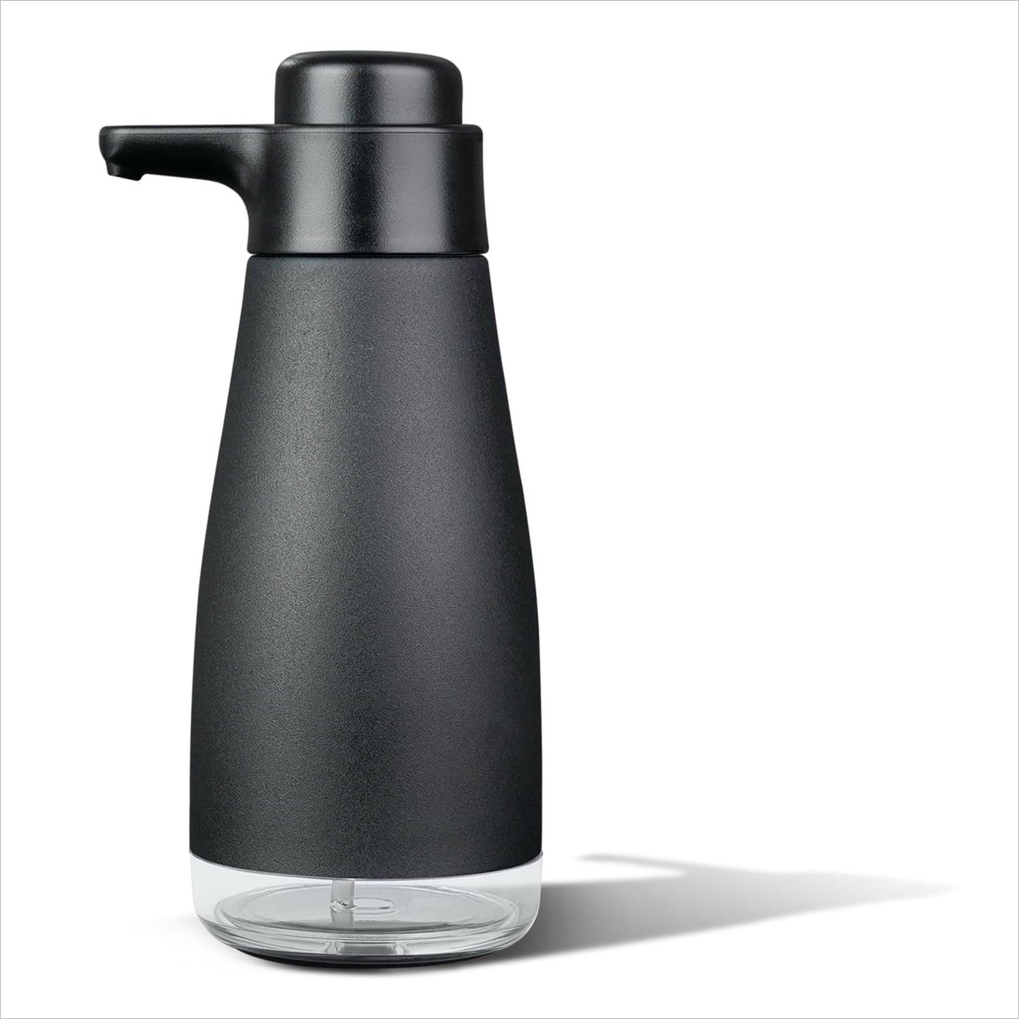 AIKE 15fl.oz Liquid Soap Dispenser for Dish and Hand Soap Matte Black