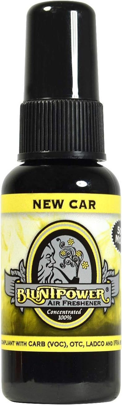 BluntPower Oil Based Concentrated Air Freshener and Oil for Diffuser - Air Freshener Spray For Room, Car, Bathroom - Concentrated Room Deodorizer & Odor Eliminator Spray - Cherry 1.5oz. (3 Pack)