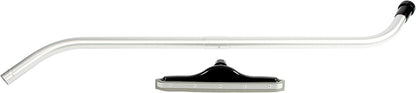 Cen-Tec Systems 94896 Wet/Dry Squeegee Vacuum Attachment with 1-Piece S-Wand, Aluminum