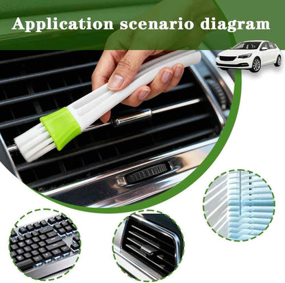 3PCS Car Vent Cleaner, Reusable and Washable Microfiber Cloth for Air Vents, Keyboards, Blinds, etc