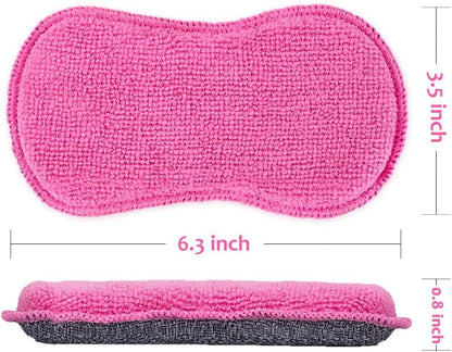 UPSTAR Dish Sponges Kitchen, Microfiber Cleaning Scrubber for Dishwashing, Sink, Basin and Multi-Pupose, Non-Scratch, Size.S Pack of 8