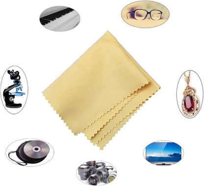 Microfiber Cleaning Cloths - for All LCD Screens, Tablets, Lenses, and Other Delicate Surfaces (8-Pack, 6x7)