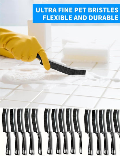 13 Pcs Crevice Cleaning Brush, Hard Bristle Scrub Brushes Cleaning Brushes, Household Use Cleaning Supplies for Kitchen Bathroom Corner Sink Cup Bottle