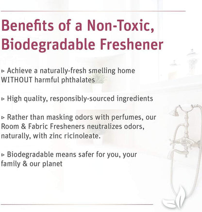 Grab Green Room and Fabric Freshener, 7 Ounce (Pack of 3), Vetiver Scent, Plant and Mineral Based, Eliminates Odors, Freshens Rooms, Refreshes Fabrics