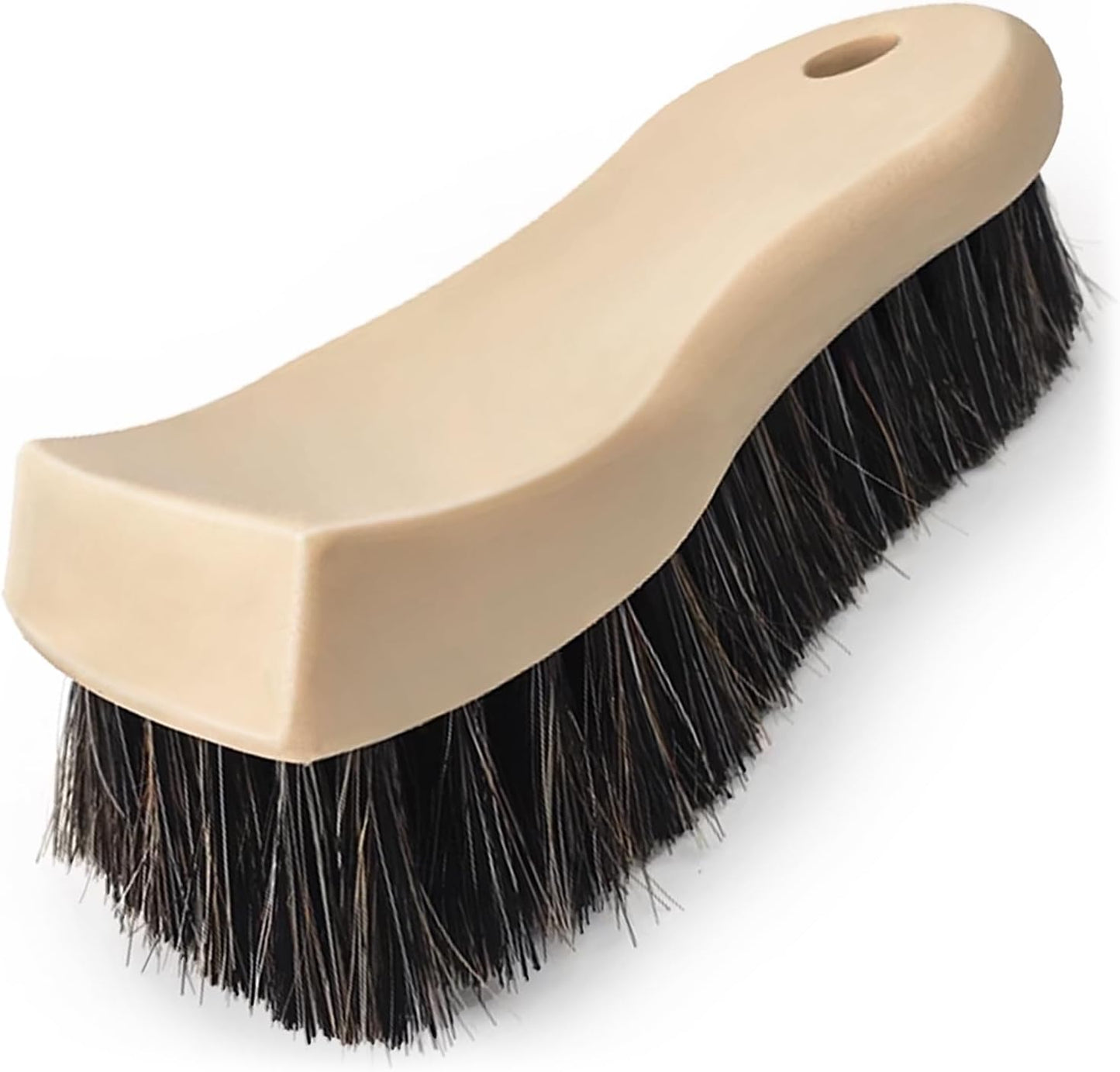 YeewayVeh 3pcs Car Detailing Brush Set, Boars Hair Detailing Brushes, Ultra Soft Detail Brush for Air Vent Leather Seat, Scratch Free Car Detailing Brushes for Interior Exterior, Orange