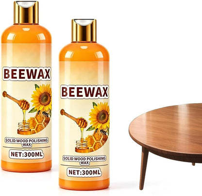 Beeswax Wood Polish, 2026 New Natural Beeswax Furniture Polish and Cleaner Micro Molecularized Essential Oil Spray Furniture Restorer for Floors Cabinets Tables (1PCS 120ML)