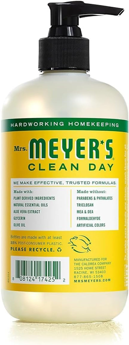 Mrs. MEYER'S Kitchen Set, Dish Soap, Hand Soap, and Multi-Surface Cleaner, 3 CT (Snowdrop)