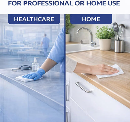 Oxivir Diversey 1 Disinfectant Wipes, AHP Hydrogen Peroxide Cleaner, Multi-Surface Cleaner for Home & Commercial Use, Medium Wipes, 60 Count Slim Canister