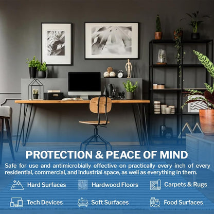 PermaSafe SHIELD, 90-Day Antimicrobial Surface Protectant; Mold, Mildew, Fungi, Algae and Odor Inhibitor, and More. (32 Oz.)