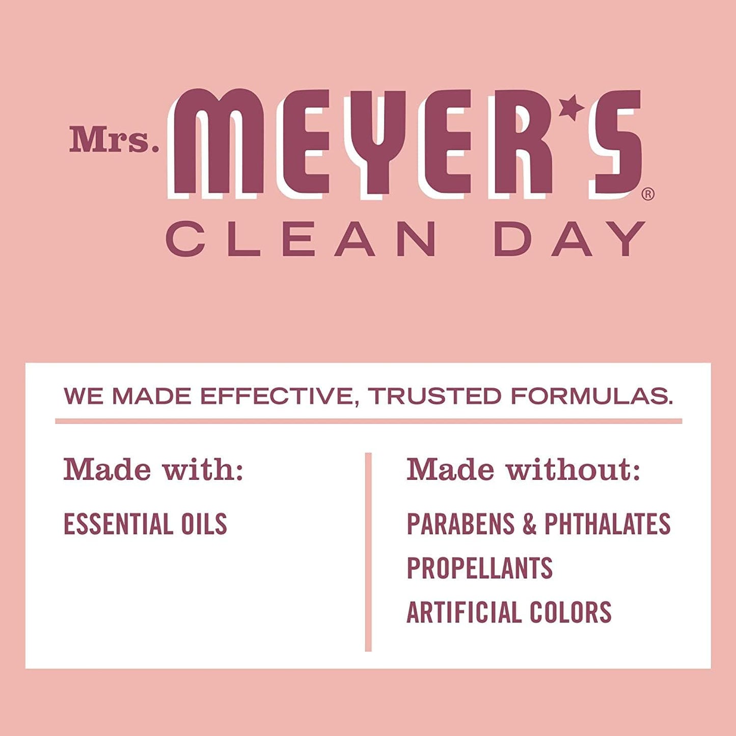 MRS. MEYER'S CLEAN DAY Room Spray, Lemon Verbena Scent, 8 Fl Oz Bottle