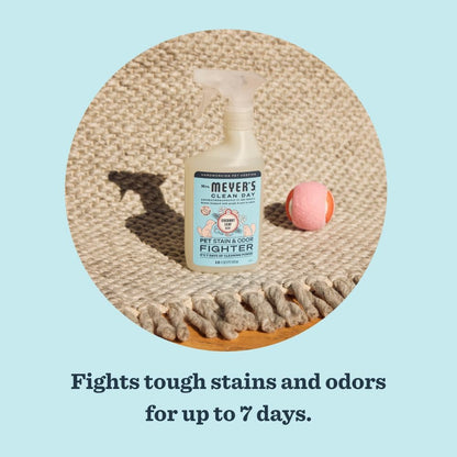 Mrs. MEYER'S CLEAN DAY Pet Stain & Odor Fighter, Orange Blossom Scent, 16oz