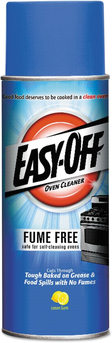 Easy-Off Fume Free Oven Cleaner Foam, Removes Grease & Burned-On Food, For Ovens, Air Fryers & More 14.5oz (6-count)