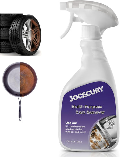 Jocecury 500ML Kitchen Foam Cleaner, Multipurpose Grease Cleaner Spray for Pots, Pans, Surfaces & Appliances with Dual-Spray nozzle,No-rinse Formula