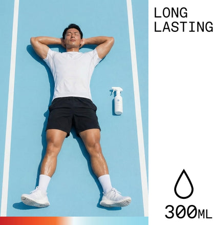 Fabric Cooling Spray powered by Freeze Tech – Alcohol-Free Fabric Mist for Clothes and Sportswear – Lightweight, Quick-Dry Formula with Mint Scent (10oz / 300mL)