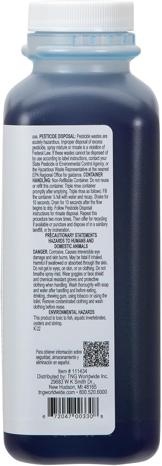 ForPro Total-Cide Disinfectant Solution, 2X Concentrated Formula, Hospital Grade Sanitizer & All Purpose Cleaner, 1 Gallon (128 Fl Oz)