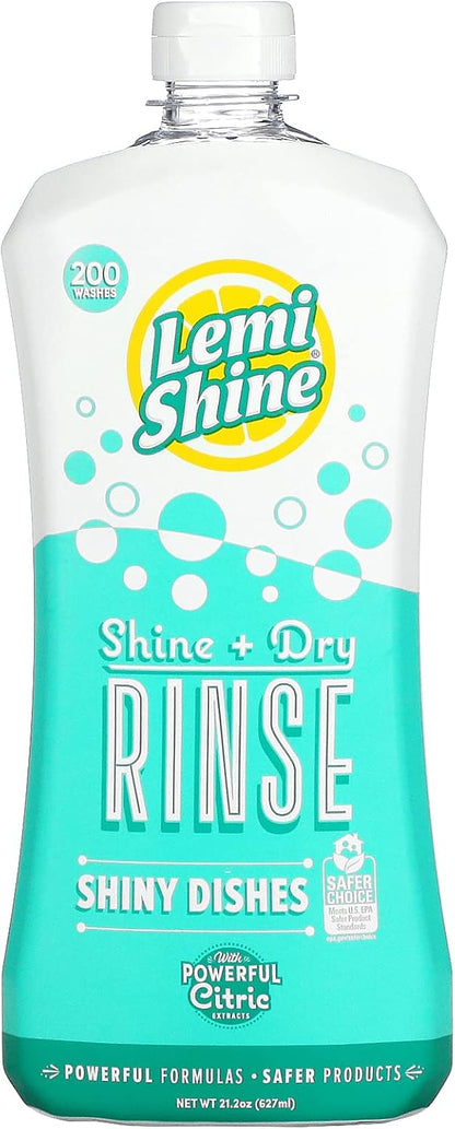 Shine + Dry Rinse Aid 21 oz