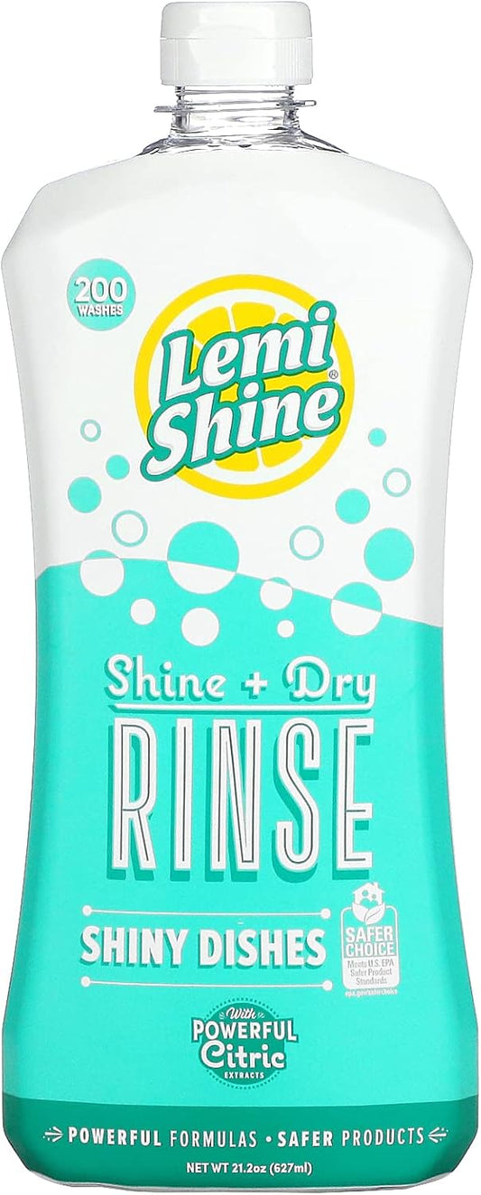 Shine + Dry Rinse Aid 21 oz