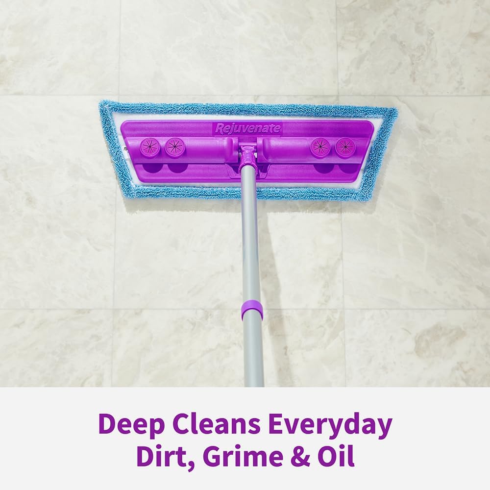 Rejuvenate Luxury Vinyl Floor Cleaner Refill, 1 Gallon, Gently Cleans and Revitalizes Luxury Vinyl Floors