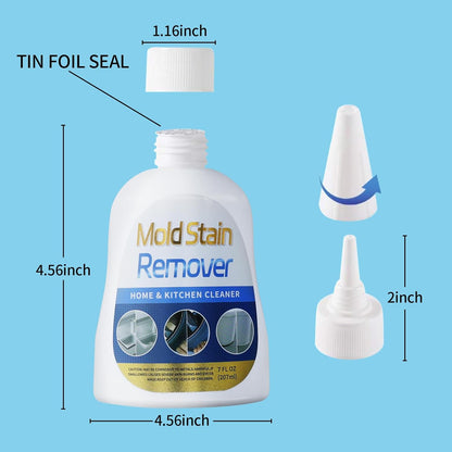 Washing Machine Cleaner, Multi Home Stain Cleaning Gel, Heavy Duty Stain Cleaner for Washing Machine, Refrigerator Strips, Bathroom Grout, Sink, Shower, Caulk, and Front Loader Seal (7 fl oz)