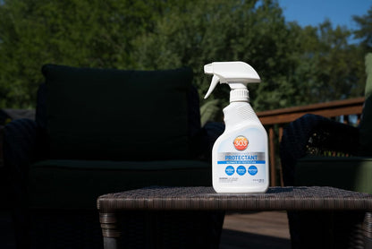 303 Products (30308CSR) UV Protectant Spray for Vinyl, Plastic, Rubber, Fiberglass, Leather & More – Dust and Dirt Repellant - Non-Toxic, Matte Finish, 16 Fl. oz., White