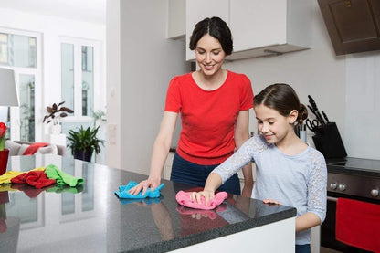 Vileda Microfibre Colors Pack of 4 Multi-Purpose Cleaning Cloths