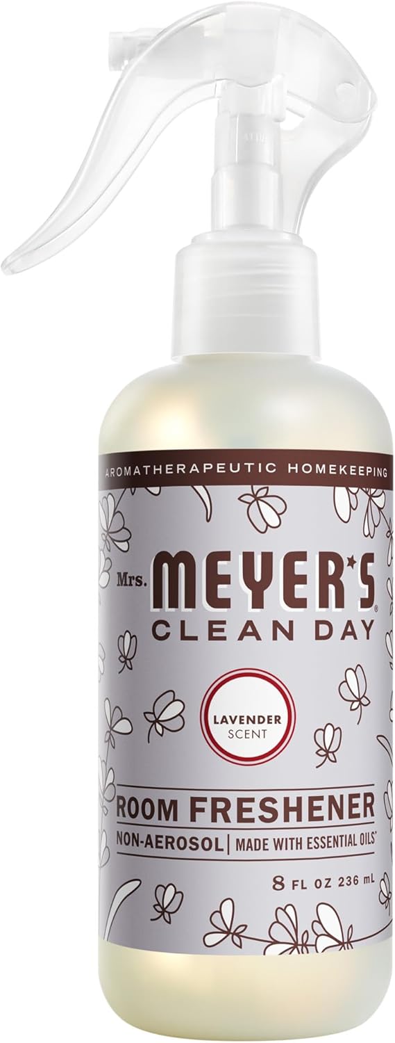 MRS. MEYER'S CLEAN DAY Room Spray, Lemon Verbena Scent, 8 Fl Oz Bottle