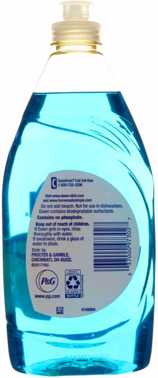 Dawn Dishwashing Liquid, Original Scent, 38 fl oz